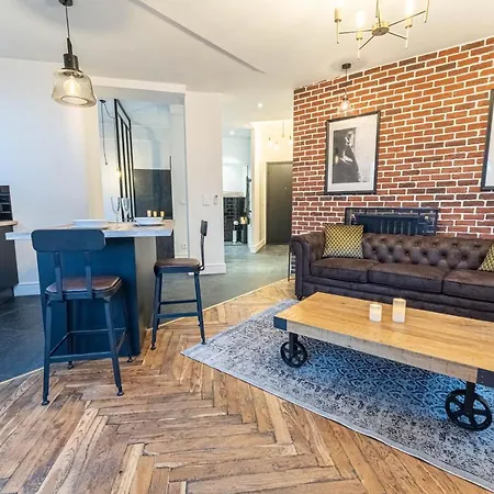 Apartament Jacuzzi-nice Quartier Des Musiciens-loft
