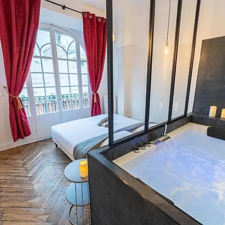 Jacuzzi-nice Quartier Des Musiciens-loft *