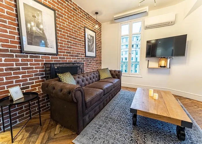 Jacuzzi-nice Quartier Des Musiciens-loft Nice