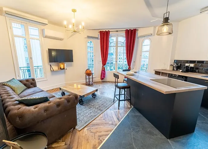 Jacuzzi-nice Quartier Des Musiciens-loft *