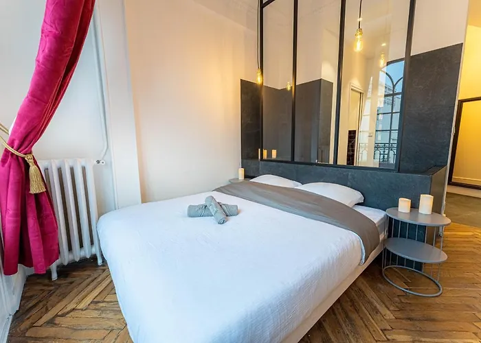 Jacuzzi-nice Quartier Des Musiciens-loft Apartment Nice