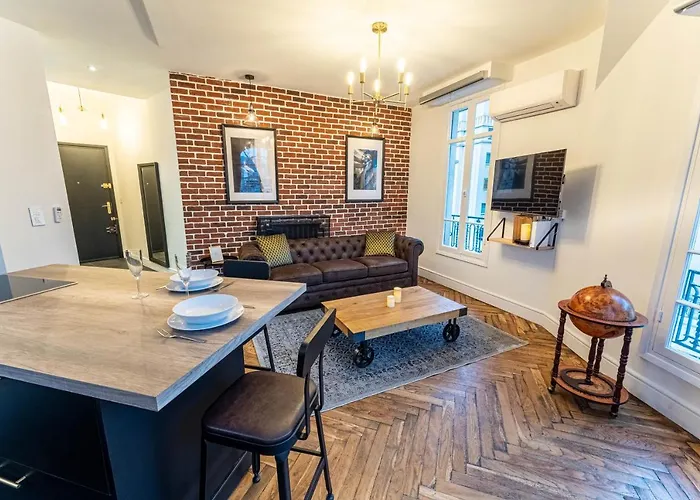 Jacuzzi-nice Quartier Des Musiciens-loft Nice