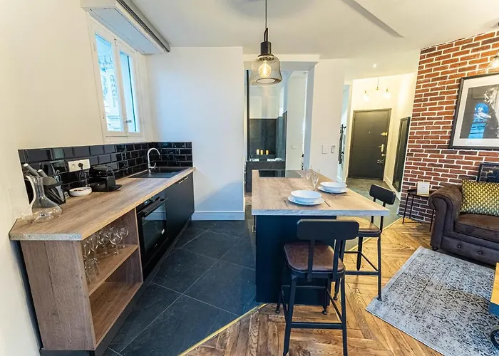 Apartmán Jacuzzi-nice Quartier Des Musiciens-loft Nice