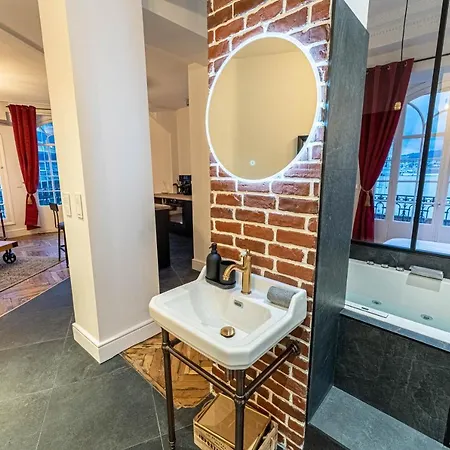 Jacuzzi-nice Quartier Des Musiciens-loft *